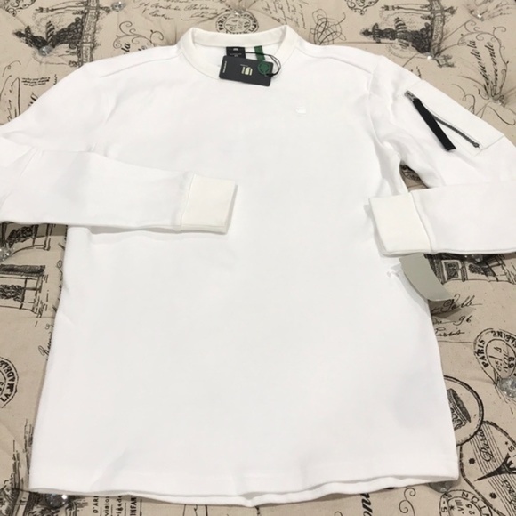 G-Star RAW Stalt zip pkt relaxed sweater - Picture 6 of 8